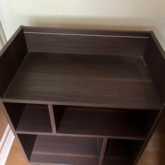 木製組み立て式飾り棚の画像