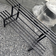 アルミ製縁台 2段ステップの画像