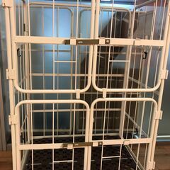 美品　かご台車　大　　扉付き　の画像