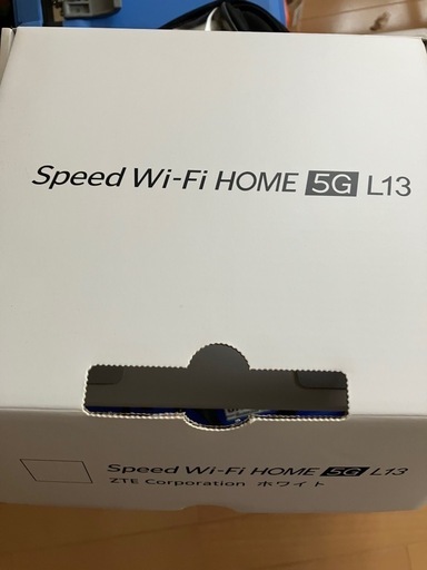 au ホームルーター　Speed Wi-Fi HOME 5G L13
