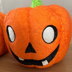 値下げ❣️かぼちゃの置物🎃の画像