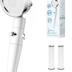❤️新品❤️シャワーヘッド 節水 高水圧 塩素除去 手元止水 3...