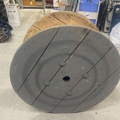 木製ケーブルドラム（電線ドラム） DIY・ガーデニング・什器などに！の画像