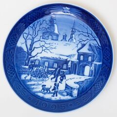 ロイヤルコペンハーゲン イヤープレート クリスマスプレート 19...