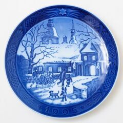 ロイヤルコペンハーゲン イヤープレート クリスマスプレート 1995年 平成7年 品番y24-524の画像