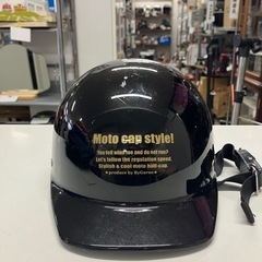 W2506-209  Moto Cap style ブラック 半...