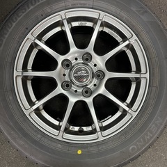 195/65R15 タイヤホイールセット　ブリヂストン2025年新品ラベル付き

