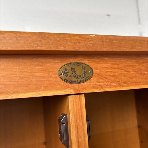 LIMOGES パイン材 キャビネット ナチュラル シンプル 収納
