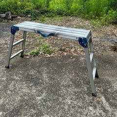 アルミハシゴ　アルミ　洗車台　DIY  ステップ　足場