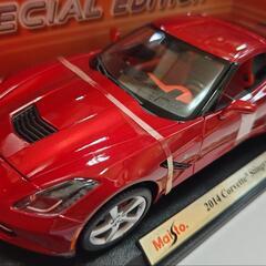 ★値引き可★マイスト 1/18 コルベット スティングレー 赤メタ 新品の画像