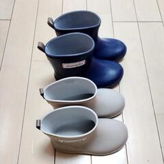 stample キッズ 長靴 日本製 14cmと15cmの2足セットの画像