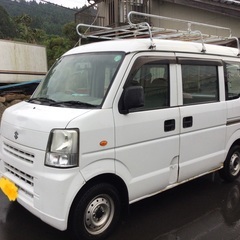 スズキ　エブリ　箱バン　軽バン　4WD MT 5速　走行不具合なし
