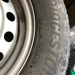 ブリジストン　14インチタイヤ&ホイール4本セット