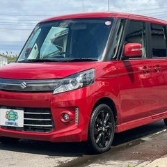 ⭐️車検付き⭐️H26年　スペーシアカスタムXSリミテッド 4WD 両側パワースライドドア　地デジTV シートヒーター　ハーフレザーシート　Bluetoothオーディオの画像
