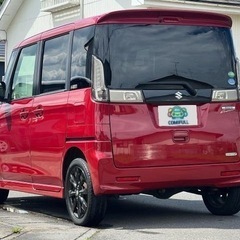 ⭐️車検付き⭐️H26年　スペーシアカスタムXSリミテッド 4WD 両側パワースライドドア　地デジTV シートヒーター　ハーフレザーシート　Bluetoothオーディオの画像