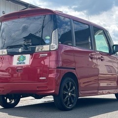 ⭐️車検付き⭐️H26年　スペーシアカスタムXSリミテッド 4WD 両側パワースライドドア　地デジTV シートヒーター　ハーフレザーシート　Bluetoothオーディオの画像