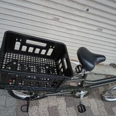 美品☆[BRIDGESTONE]TOTE BOX(トートボックス)20/18吋 小径自転車 アルミ/内装3段/点灯虫/マットカーキの画像