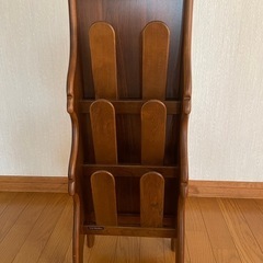 カリモク スリッパラック 3段の画像