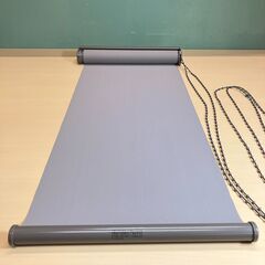 ロールスクリーン（ブラウン系）30×180cmの画像