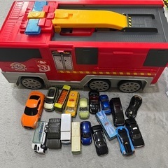 トミカ　ミニカー　消防車　おもちゃ