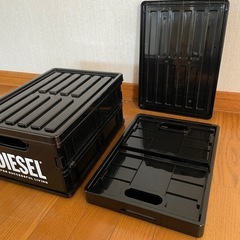 DIESEL ディーゼル コンテナボックス 折りたたみの画像