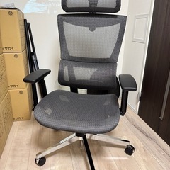 メッシュゲーミングチェア ドゥウィンクス グレー