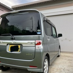 【購入者が決まりました】綺麗なタントカスタムL375型　燃費良いCVT車　自動ドア　ドラレコ、ナビTVバックカメラETC付きの画像