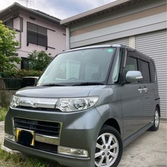 綺麗なタントカスタムL375型　燃費良いCVT車　自動ドア　ドラ...