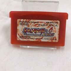 【ジャングル広陵店】GBAソフト　ポケモン　ファイアレッド