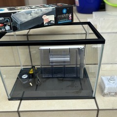 美品！GEX30㎝水槽一式セット！