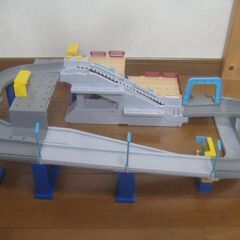 2スピードでコントロール！トミカアクション 高速どうろ 美品 パーツ 完品の画像
