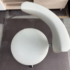メディカルチェア ナースチェア クランケチェア 実験椅子 回転椅子 医療 研究室 クリニック 病院 受付 診療所 工場 キッチン キャスター付 カウンター アジャスター対応の画像