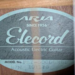 ARIA　エレコード　ギターの画像