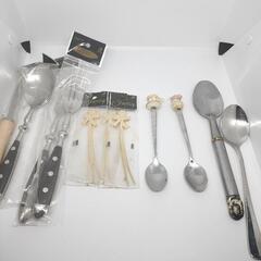 中古品 スプーン フォーク セット