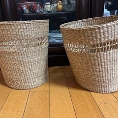 かごのゴミ箱　ひとつはおまけです！