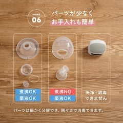 【定価4980円！ほぼ新品】　ハンズフリー　搾乳器　搾乳機　アンジュスマイル　ちゃいなび　充電式　USBの画像