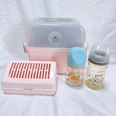 コンビ じょきんじょーず ピンク 哺乳瓶 ピジョン フラミンゴ ...