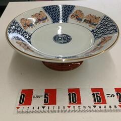 0609-144 お相撲さん　脚付き大皿