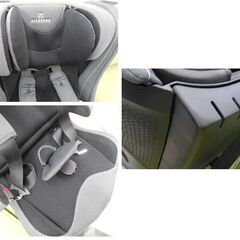 車用 チャイルドシート ジュニアシート 1～11歳 エールベベ パパット2 プレミアム ナチュラルダークグレー CF530 SOFIX対応 札幌 西野店の画像