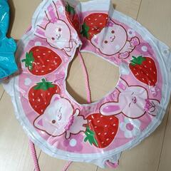 夏プールセット　浮輪　ワンタッチテントの画像