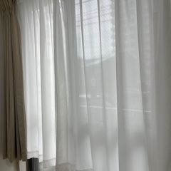 【レースカーテン（2枚セット）】の画像