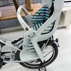 ブリジストン　電動アシスト自転車　子供シート付き取り外しも可能の画像