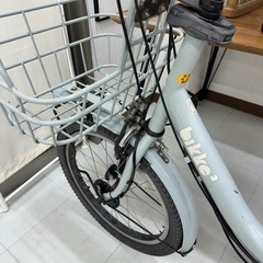 ブリジストン　電動アシスト自転車　子供シート付き取り外しも可能の画像