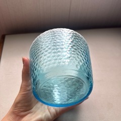 【無料】夏を感じるガラスの入れ物の画像