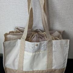 ◆お相手決定しました。◆レジカゴバッグ　ショッピングバッグ　ベー...