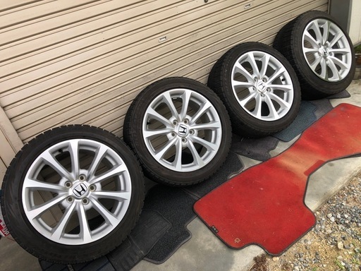 s2000用アルミホイール+スタッドレス4本組