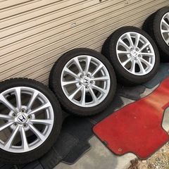 s2000用アルミホイール+スタッドレス4本組