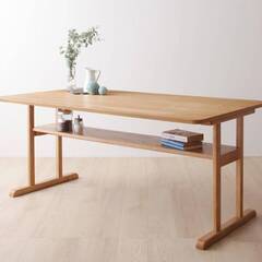 【アウトレット品】ダイニングテーブル １５０㎝ 高さ低め 便利な...