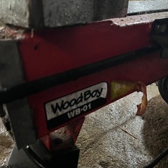 電動薪割り機 ウッドボーイWB-01 電動モータータイプ　シングウ小型薪割機の画像