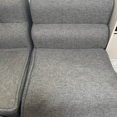 ローソファ3点セット(ノーザン3 GY)の画像